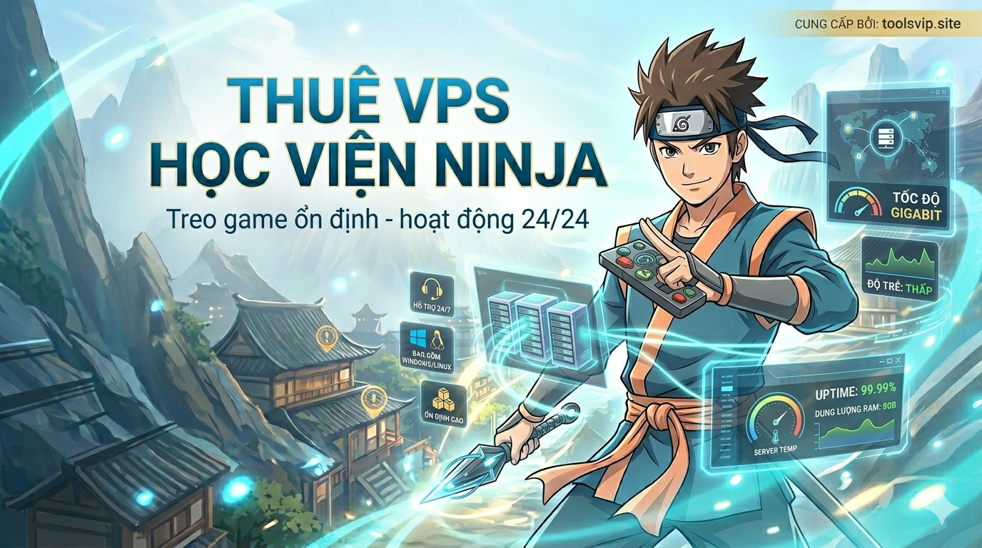 Thuê VPS Học Viện Ninja